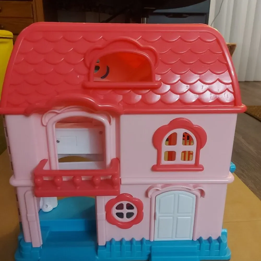 Kid Connection Folding Dollhouse Dolls Accessories Kidcore Christmas Gifts Toys